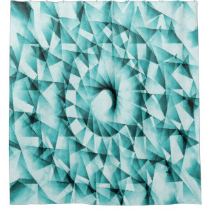 The Geometric Sea..... Shower Curtain