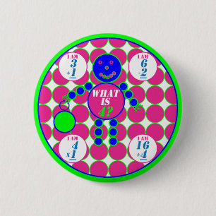 The Geometrics-Button-Circle-Age 4 6 Cm Round Badge