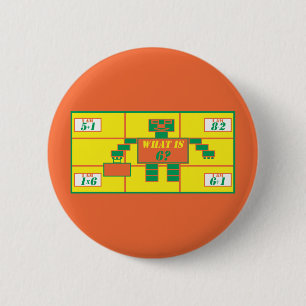 The Geometrics-Button-Rectangle-Age 6 Cm Round Badge