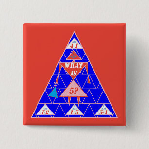 The Geometrics-Button-Triangle-Age 5 15 Cm Square Badge