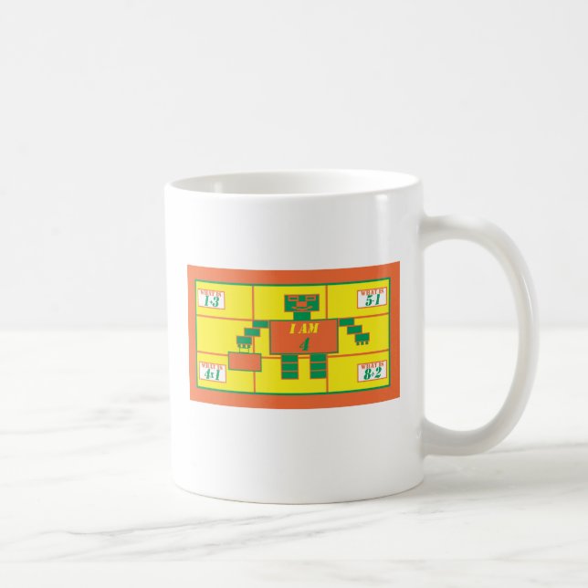 The Geometrics-Mug-Rectangle-Age 4 Coffee Mug (Right)