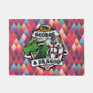 The George And Dragon Door Mat