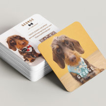 The George | Modern Custom Double Photo QR Code