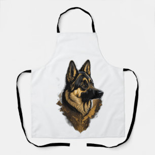 The German Shepherd 004 Apron