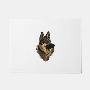 The German Shepherd 004 Doormat