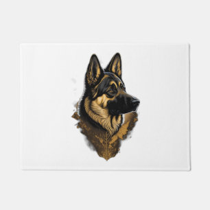 The German Shepherd 004  Doormat