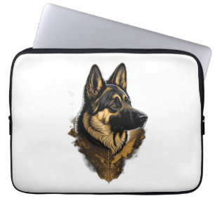 The German Shepherd 004 Laptop Sleeve