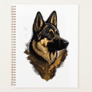 The German Shepherd 004  Planner