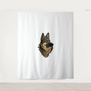 The German Shepherd 004  Tapestry