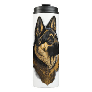 The German Shepherd 004  Thermal Tumbler