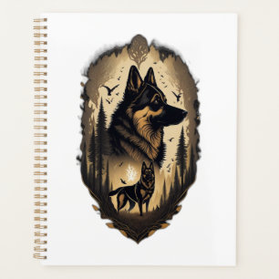 The German Shepherd 005  Planner