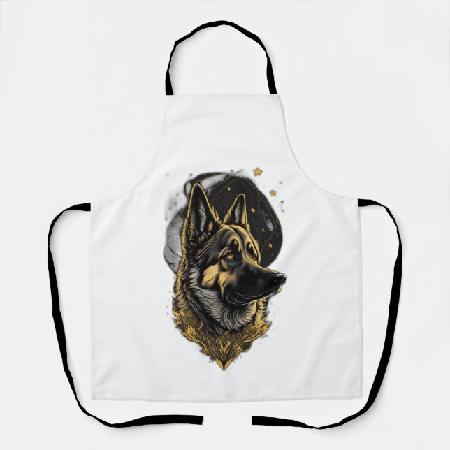 The German Shepherd 007 Apron (Front)