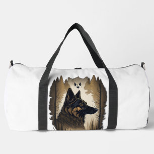 The German Shepherd 008 Duffle Bag