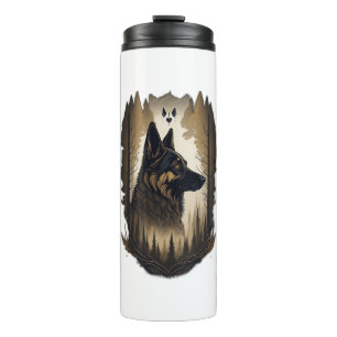The German Shepherd 008 Thermal Tumbler