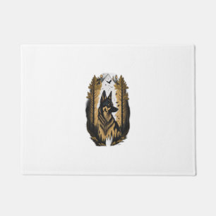 The German Shepherd 009  Doormat
