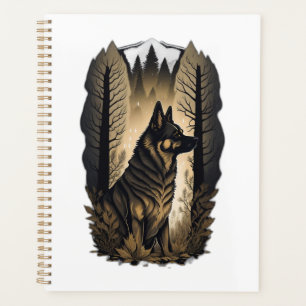 The German Shepherd 013  Planner