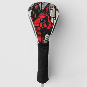 The German Shepherd Dog, Red and Black 004 - Ulise Golf Head Cover