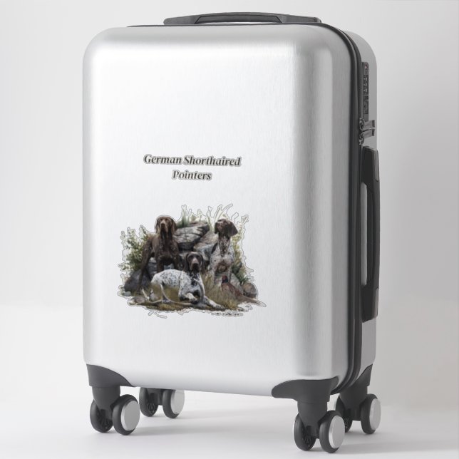 The German Shorthaired Pointer or Deutsch Kurzhaar (Suitcase)