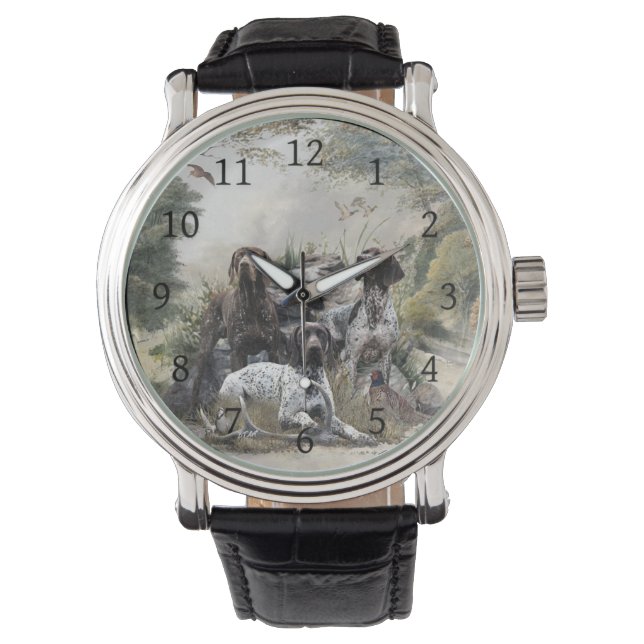 The German Shorthaired Pointer or Deutsch Kurzhaar Watch (Front)