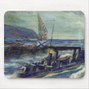 The German u-boat U 56 sunk by Grozovoi Mouse Pad