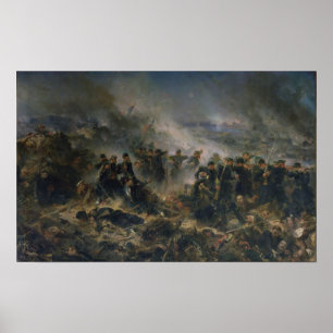 The Gervais Battery at the Siege of Sebastopol Poster