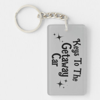 The Getaway Car Personalised Key chain