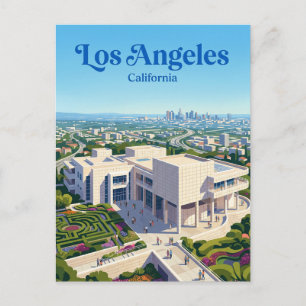 The Getty Centre California Postcard