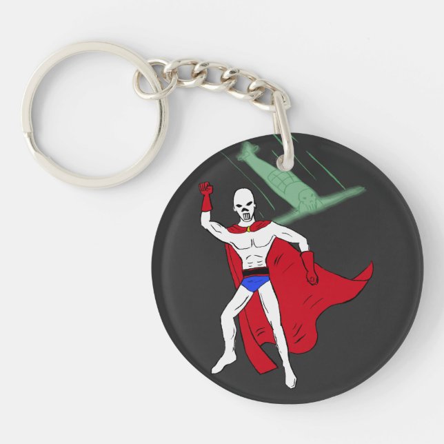 The Ghost - Golden Age Super Hero Key Ring (Front)