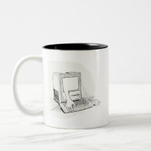 The Ghost In My Machine "Ancient Mac" Mug