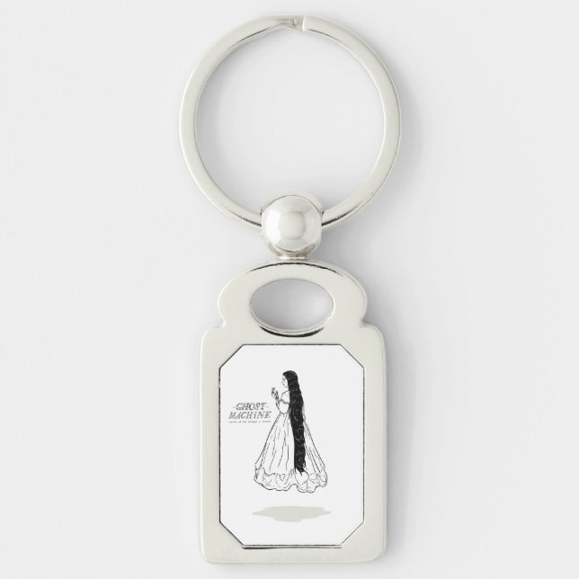 The Ghost in My Machine "Ghostbot" Keychain (Front)