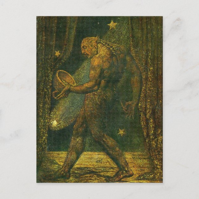 The Ghost of a Flea Postcard (Front)