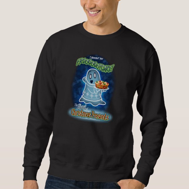 THE GHOST OF CHRISTMAS PRESENTS by Jeff Willis Art Sweatshirt (Front)
