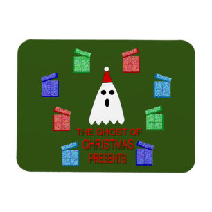The Ghost of Christmas Presents Funny Magnet