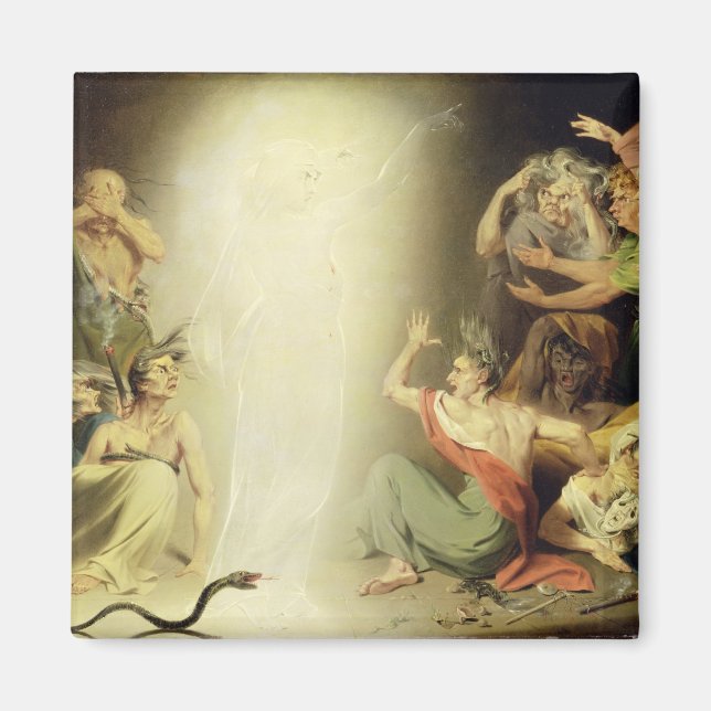 The Ghost of Clytemnestra Awakening the Furies, 17 Magnet (Front)