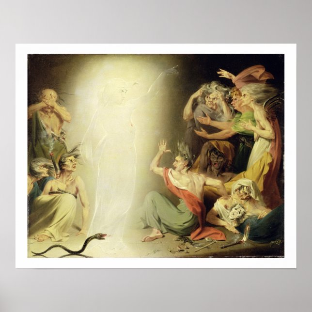 The Ghost of Clytemnestra Awakening the Furies, 17 Poster (Front)