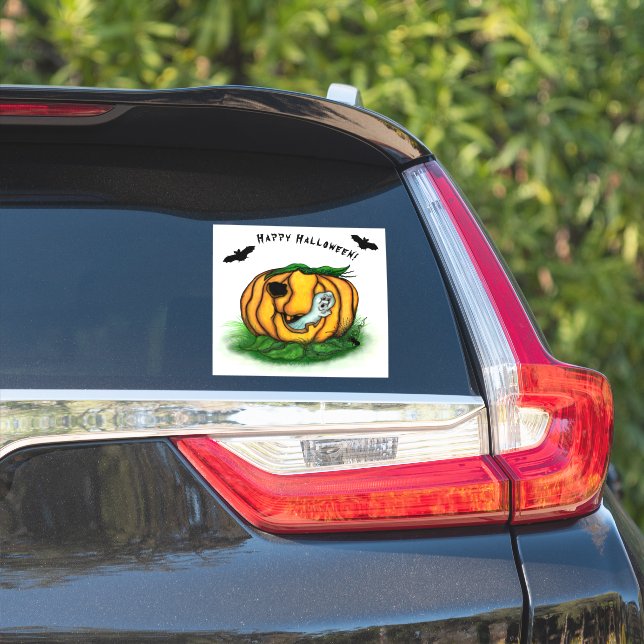The Ghost of Halloween , Bat , Ghost and Spider (Car Side)