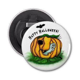 The Ghost of Halloween , Bat , Ghost and Spider Bottle Opener