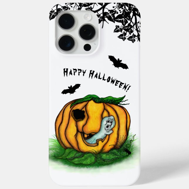 The Ghost of Halloween , Bat , Ghost and Spider Case-Mate iPhone Case (Back)