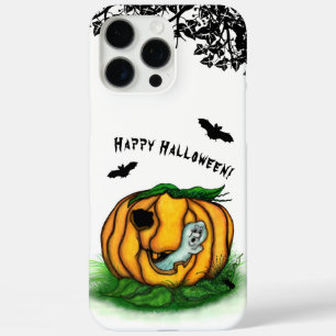 The Ghost of Halloween , Bat , Ghost and Spider iPhone 16 Pro Max Case