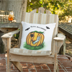The Ghost of Halloween , Bat , Ghost and Spider Cushion