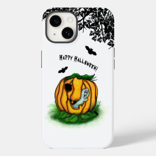 The Ghost of Halloween , Bat , Ghost and Spider iPhone 14 Case