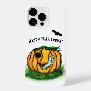 The Ghost of Halloween , Bat , Ghost and Spider iPhone 14 Pro Max Case