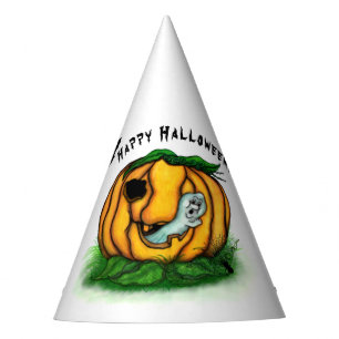 The Ghost of Halloween , Bat , Ghost and Spider Party Hat