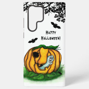 The Ghost of Halloween , Bat , Ghost and Spider Samsung Galaxy Case