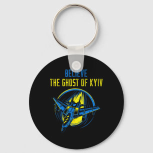 The Ghost Of Kyiv Shirt Believe Ukraine I Stand Wi Key Ring