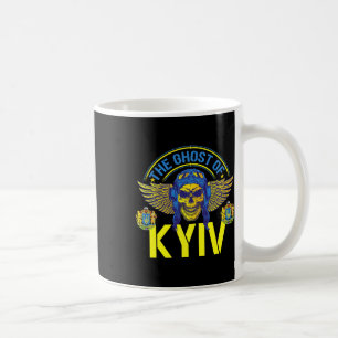 The Ghost Of Kyiv Stand With Ukraine Ace Fighter S Coffee Mug