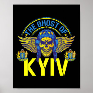 The Ghost Of Kyiv Stand With Ukraine Ace Fighter S Poster