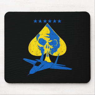 The Ghost Of Kyivkiev Ukraine Ace Fighter Pilot  Mouse Pad
