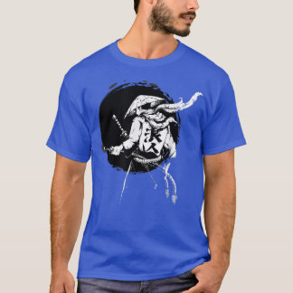 The Ghost Samurai Warrior Anime Manga Bushido (6) T-Shirt