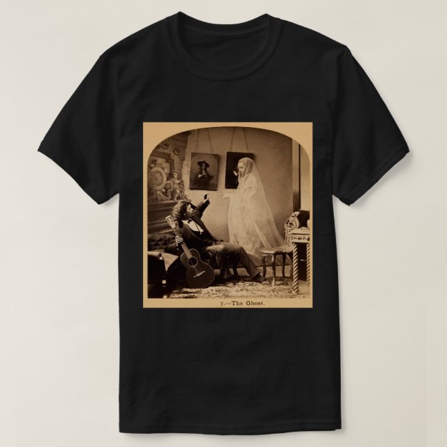 The Ghost - Stereoscope Photo T-Shirt (Design Front)